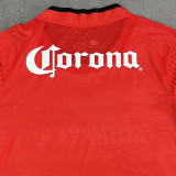 2025/26 Deportivo Toluca Home Red Long Sleeve Soccer Jersey 托卢卡