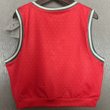 2025/26 Portugal Home Women Yoga Vest Jersey 女