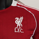2025/26 LFC Home Red Player Version Long Sleeve Jersey