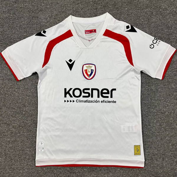 2025/26 Osasuna Third White Fans Soccer Jersey