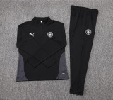 2025/26 Man City Black Sweater Tracksuit