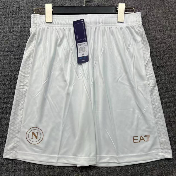 2025/26 Napoli  White Shorts Pants