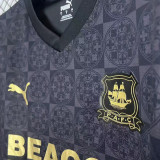 2025/26 Plymouth Argyle Away Black Fans Soccer Jersey