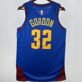 Nuggets GORDON #32 Royal Blue NBA Jersey