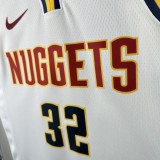 2024 Nuggets  GORDON #32  White NBA Jersey