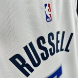 Mavericks RUSSELL #5 White NBA Jersey