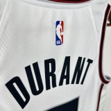 Rockets DURANT #7 White City Edition NBA Jersey