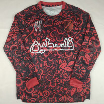 2025/26 FC Palestine Fans Long Sleeve Soccer Jersey 阿拉伯文