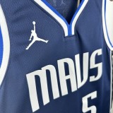 Mavericks RUSSELL #5 Sapphire Blue NBA Jersey