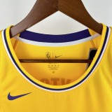 Lakers AYTON #5 Yellow NBA Jersey