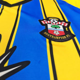 2025/26 Southampton Away Yellow Fans Soccer Jersey 带胸前广告