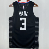 Clippers PAUL #3 Black NBA Jersey