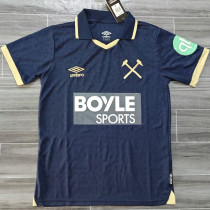 2025/26 West Ham Third Fans Soccer Jersey 不是纯黑色