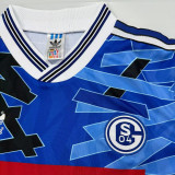 1993/1994 Schalke 04 Home Blue Retro Soccer Jersey