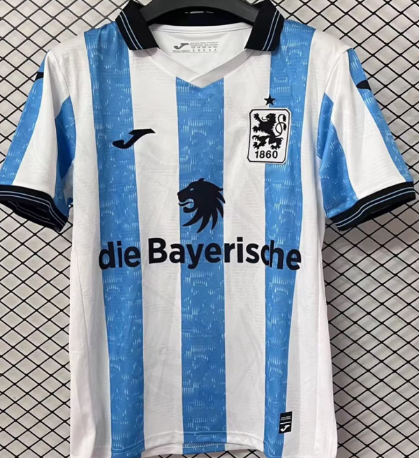2025/26 FC TSV 1860 München Home Fans Soccer Jersey