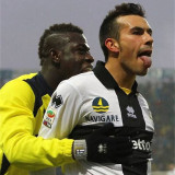2012/2013 Parma Home 100th Anniversary Edition Retro Soccer Jersey