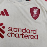 2025/26 LFC Away White Kids Player Version Kids Jersey 球员版童装