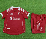 2025/26 LFC Home Red Kids Player Version Kids Jersey 球员版童装