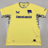 2025/26 Hertha BSC Away Yellow Fans Soccer Jersey 柏林赫塔