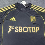 2025/26 Fulham Away Black Fans Soccer Jersey