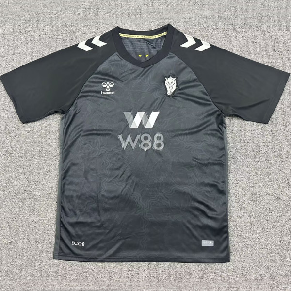 2025/26 Sunderland Third Black Fans Soccer Jersey