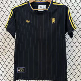 2025/26 M Utd Black Retro Style Soccer Jersey