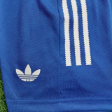2025/26 RM Third Blue Player Version Kids Soccer Jersey 球员版童装