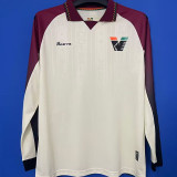 2025/26 Venezia FC Away White Long Sleeve Soccer Jersey 带胸前广告 CYNAR SPRITZ