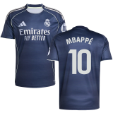 MBAPPÉ #10 RM 1:1 Quality Away Fans Soccer Jersey 2025/26（Laliga Font)