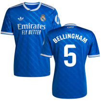 BELLINGHAM #5 RM 1:1 Quality Third Fans Soccer Jersey 2025/26（Laliga Font)