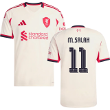 M.SALAH #11 LFC 1:1 Away Fans Jersey 2025/26 (UCL Font 欧冠字体 )