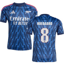 ØDEGAARD #8 ARS 1:1 Quality Away Fans Soccer Jersey 2025/26 (UCL Font 欧冠字体 )
