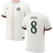 ENZO #8 CFC 1:1 Quality Away Fans Soccer Jersey 2025/26  (UCL Font 欧冠字体 )