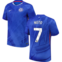 NETO #7 CFC 1:1 Quality Home Blue Fans Soccer Jersey 2025/26 (League Font 联赛字体 )
