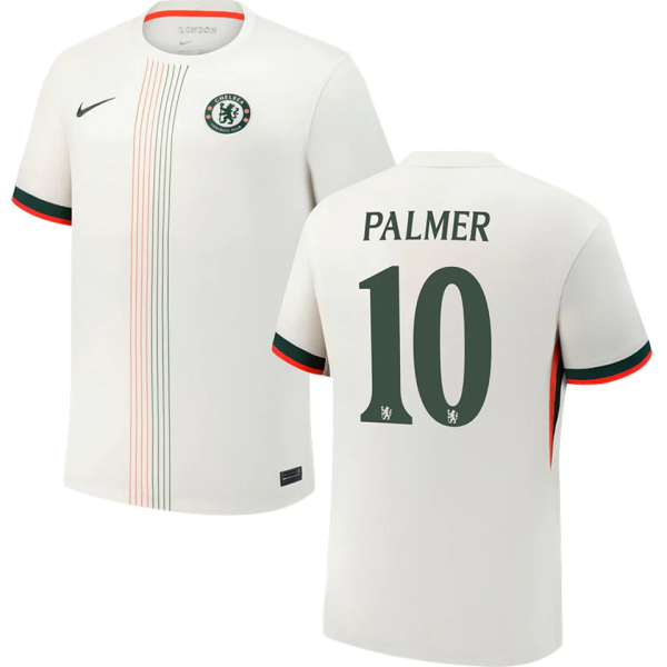 PALMER #10 CFC 1:1 Quality Away Fans Soccer Jersey 2025/26  (UCL Font 欧冠字体 )