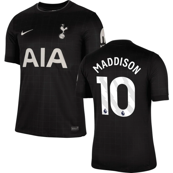 MADDISON #10 TH FC 1:1 Quality Away Black Fans Soccer Jersey 2025/26 (League Font 联赛字体 )