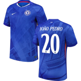 João Pedro #20 CFC 1:1 Quality Home Blue Fans Soccer Jersey 2025/26  (UCL Font 欧冠字体 )