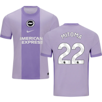 MITOMA #22 Brighton Away Fans Soccer Jersey 2025/26 (League Font 联赛字体 )