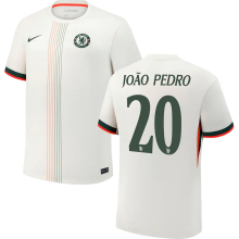 João Pedro #20 CFC 1:1 Quality Away Fans Soccer Jersey 2025/26  (UCL Font 欧冠字体 )