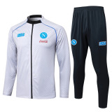 2025/26 Napoli White Jacket Tracksuit