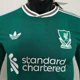 2025/26 LFC Third Green Player Version Long Sleeve Jersey