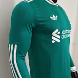 2025/26 LFC Third Green Player Version Long Sleeve Jersey