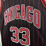 2025/26 Bulls PIPPEN #33 Black NBA Jerseys