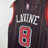 2025/26 Bulls LAVINE #8 Black NBA Jerseys