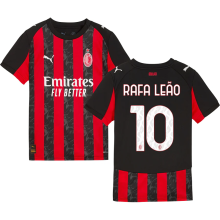 RAFA LEãO #10 AC Milan 1:1 Quality Home Fans Soccer Jersey 2025/26