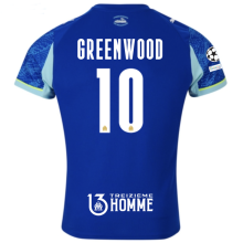 GREENWOOD #10 MS 1:1 Quality Third Fans Soccer Jersey 2025/26 (UCL Font 欧冠体 ) （Have TREIZIEME HOMME 带号下广告 ）