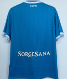 McTOMINAY #8 Napoli 1:1 Quality Home Fans Soccer Jersey 2025/26 (Have Champion Patch 胸前章 And SORGESANA 号下广告)