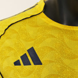 2025/26 Al Nassr Home Yellow Player Version Soccer Jersey