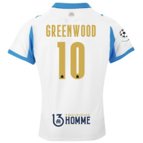 GREENWOOD #10 MS 1:1 Quality Home Fans Soccer Jersey 2025/26 (UCL Font 欧冠体 ) （Have TREIZIEME HOMME 带号下广告 ）