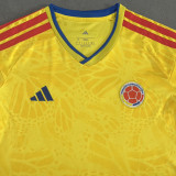 2026/27 Colombia Home Yellow Women Soccer Jersey